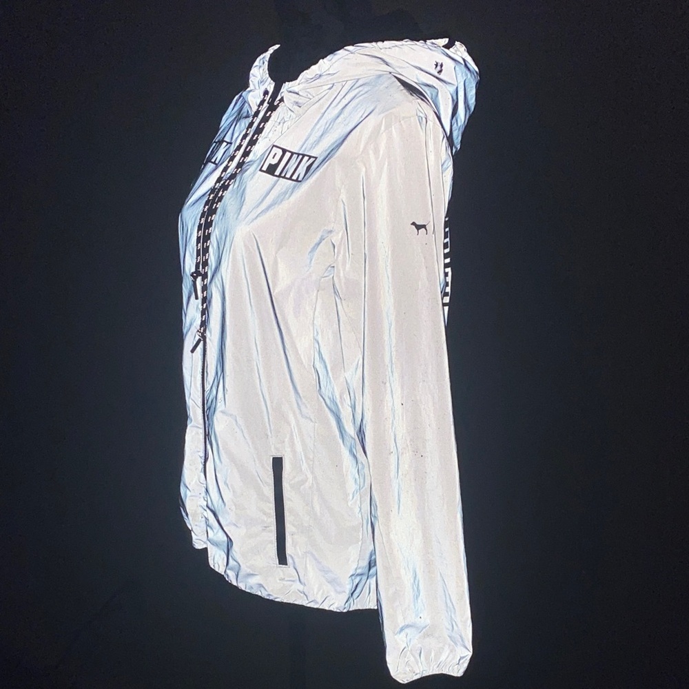 PINK Victoria's Secret Limited Edition Release 002 Reflective Jacket Size XS / S - Picture 4 of 16